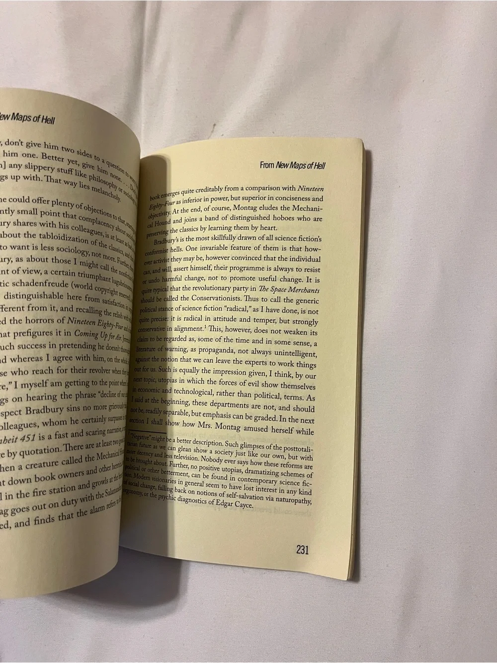 Simon & Schuster Fahrenheit 451 Ray Bradbury 60th Anniversary Paperback Book